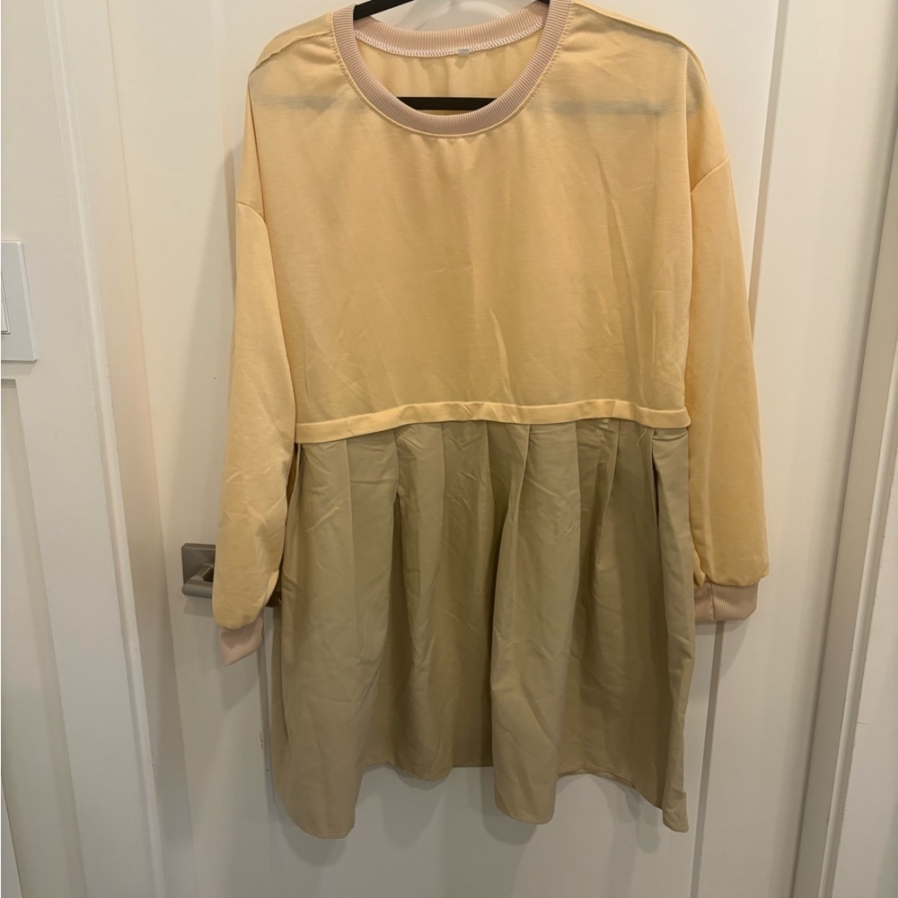 LONG SLEEVE TUNIC DRESS